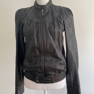 Ted baker leather jacket